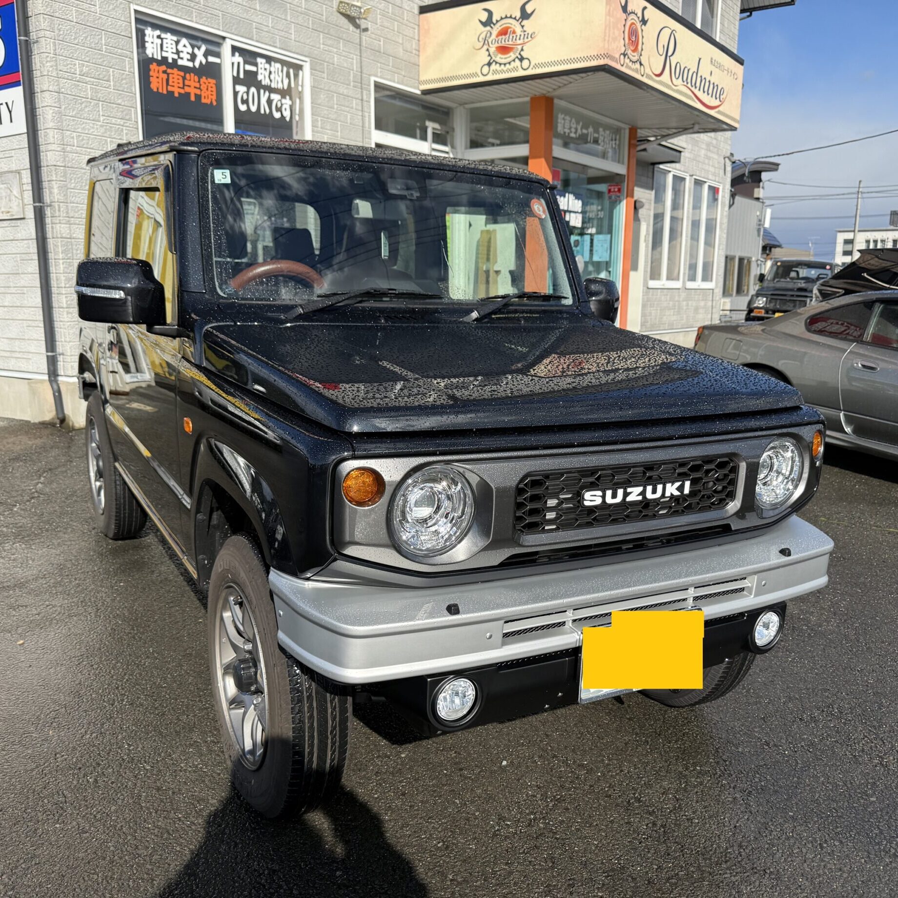 スズキ　ジムニー　カスタム　エアロ取付の画像