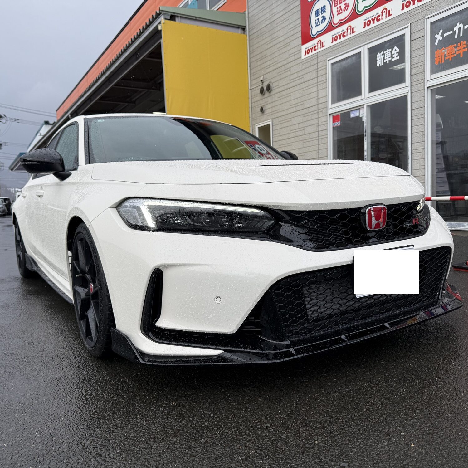 車高ダウン　フロントスポイラー取付　ホンダ　シビックの画像